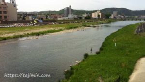 多治見橋から見る土岐川