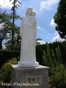 多治見修道院の聖母子像