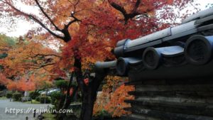 永保寺の紅葉