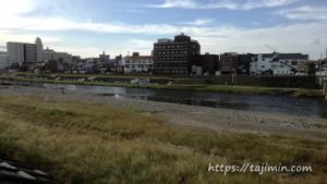 土岐川と多治見橋