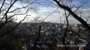 金刀比羅神社の高台からの眺め