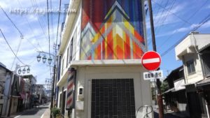 ながせ商店街の五叉路